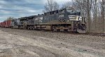 NS 4559 leads a mixer east.
